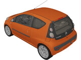 Citroen C1 (2010) 3D Model