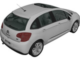 Citroen C3 (2010) 3D Model preview