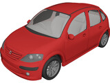 Citroen C3 3D Model preview