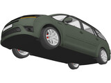Citroen C4 Picasso (2006) 3D Model