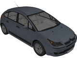 Citroen C4 3D Model