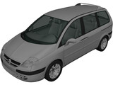 Citroen C8 (2002) 3D Model preview