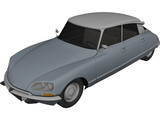 Citroen DS (1967) 3D Model preview