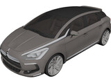 Citroen DS5 (2012) 3D Model preview