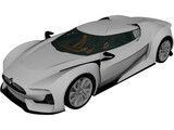 Citroen GT (2008) 3D Model preview