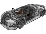 Citroen GT (2008) 3D Model