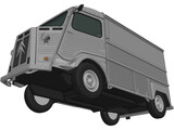 Citroen H Van (1980) 3D Model