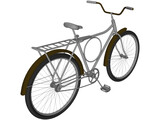 City Bicycle 3D Model