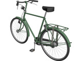 City Bicycle 3D Model preview