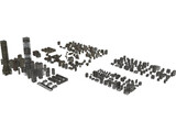 City Buildings Set 3D Model