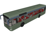 City Bus 3D Model preview