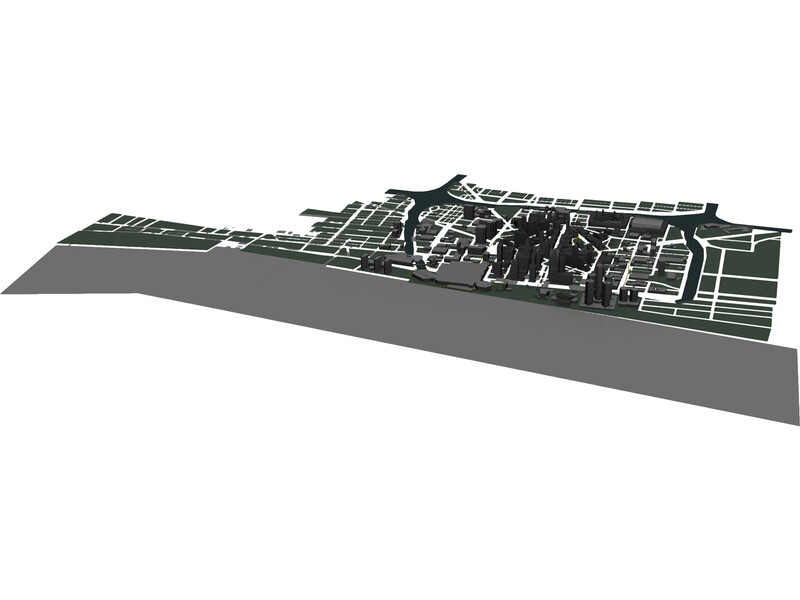 City of Detroit 3D Model