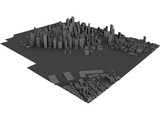 City Part Lower Manhattan (New York) 3D Model preview