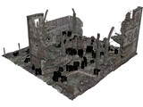 City Ruins 3D Model preview