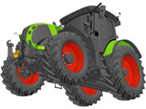 Claas Arion 660-610 3D Model