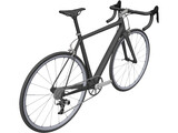 Classic Road Bike 3D Model preview