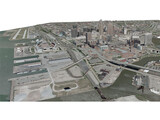 Cleveland City 3D Model
