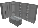 Closet 3D Model