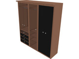 Closet 3D Model preview
