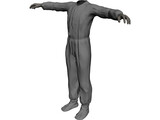 Cloth Surgical 3D Model preview