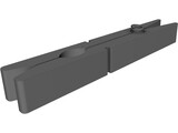 Clothes Pin 3D Model