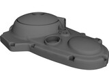 Clutch Cover 3D Model preview