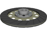 Clutch Friction Disc 3D Model preview