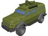 Ural Cobra II 3D Model preview