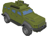 Ural Cobra II 3D Model