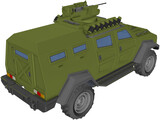 Ural Cobra II 3D Model