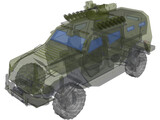 Ural Cobra II 3D Model