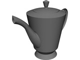 Coffee Pot 3D Model preview