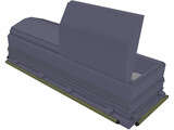 Coffin 3D Model