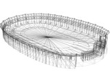 Coliseum Los Angeles 3D Model