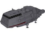 Colonial Shuttle Galactica 3D Model