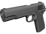 Colt 1911 Automatic 3D Model preview