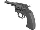 Colt .45 1917 3D Model preview
