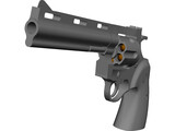 Colt Python 6 Inch 3D Model preview