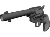 Colt Thunderer 5 Inch 3D Model preview