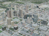 Columbus City, OH, USA (2020) 3D Model preview