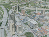 Columbus City, OH, USA (2020) 3D Model