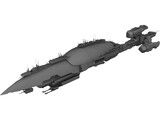 Commerce Guild Destroyer 3D Model preview