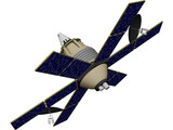 Communication Satellite 3D Model preview