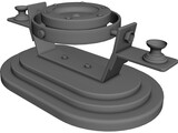 Compass 3D Model preview