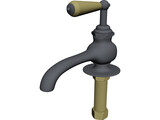 Compression Faucet 3D Model preview