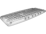 Computer Keyboard 3D Model