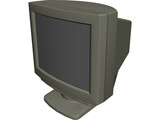 Computer Monitor 3D Model preview