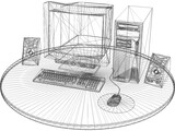 Computer PC 3D Model