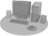 Computer PC 3D Model