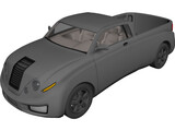 Concept Car 3D Model preview